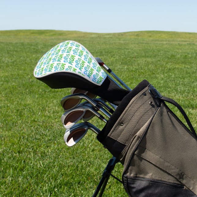 Dog Mum Golf Head Cover (In Situ)