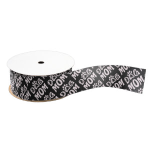 Dog Mum Grosgrain Ribbon