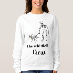 Dog Mum Halloween Custom Family Matching Sweatshirt