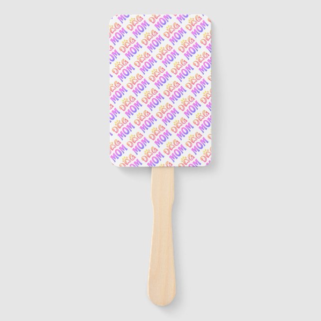 Dog Mum Hand Fan (Front)