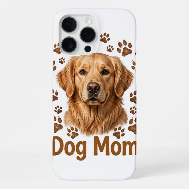Dog Mum iPhone 16 Pro Max Case (Back)