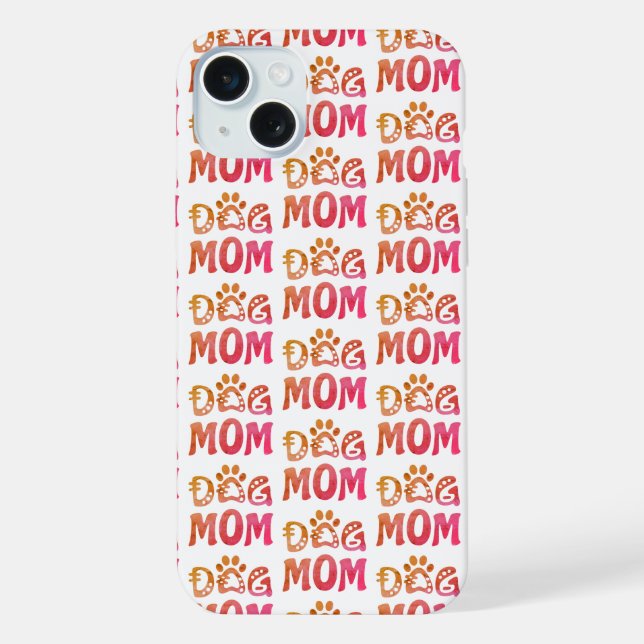 Dog Mum iPhone Case (Back)