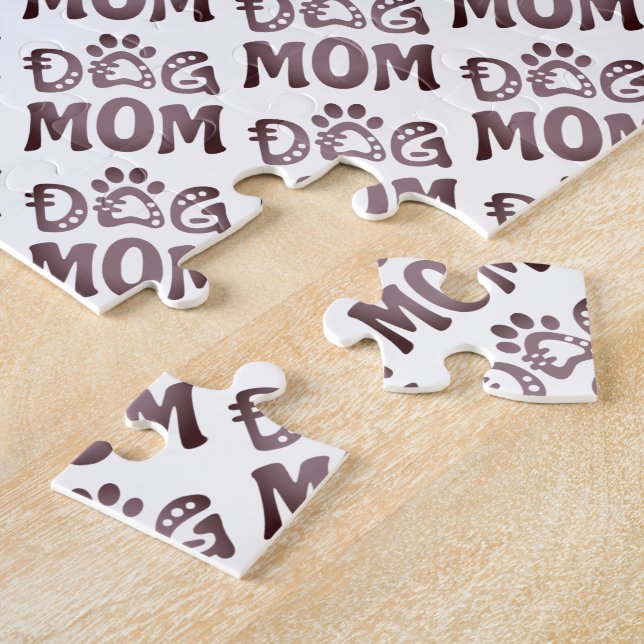 Dog Mum Jigsaw Puzzle (Side)