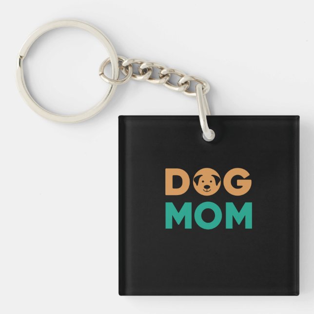 Dog Mum Key Ring (Front)
