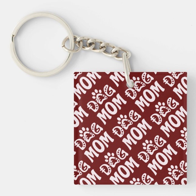 Dog Mum Key Ring (Front)