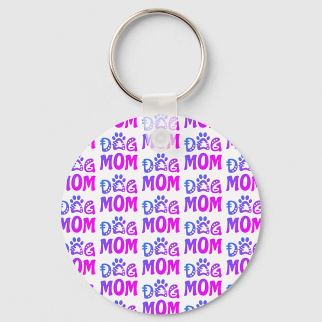 Dog Mum Key Ring (Front)