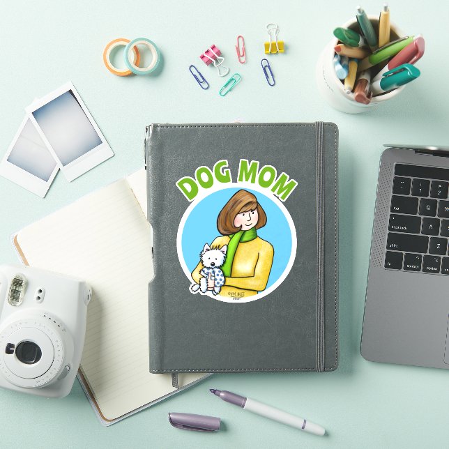 Dog Mum KiniArt Westie (iPad Cover)