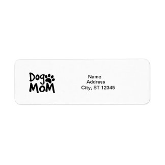 Dog Mum label