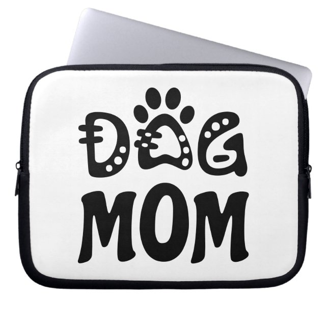 Dog Mum Laptop Sleeve (Front)