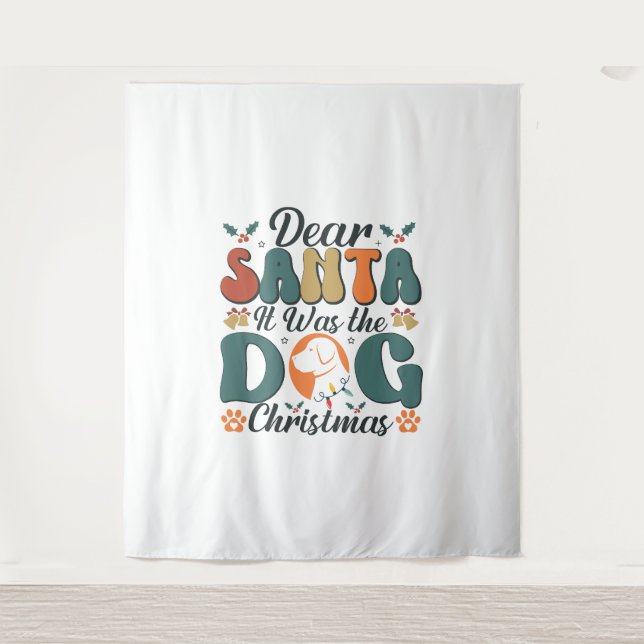 Dog Mum Life Tapestry (Front)