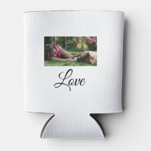 Dog mum love add name text pet name lovers can cooler