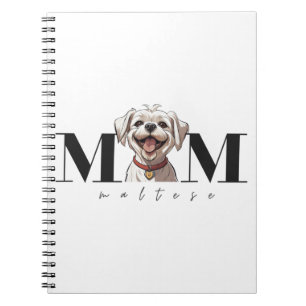 Dog Mum MALTESE Classic T-Shirt Notebook