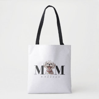 Dog Mum MALTESE Classic T-Shirt Tote Bag