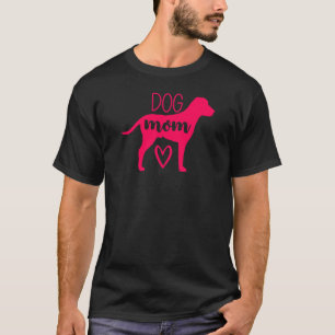 Dog Mum Mama Dog Puppy Doggies Labrador Pet Paws T-Shirt