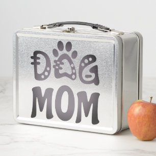 Dog Mum Metal Lunch Box