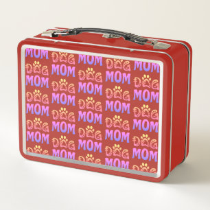 Dog Mum Metal Lunch Box