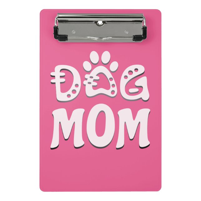 Dog Mum Mini Clipboard (Front)
