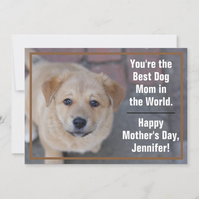 Dog Mum | Mother's Day Card (Front)