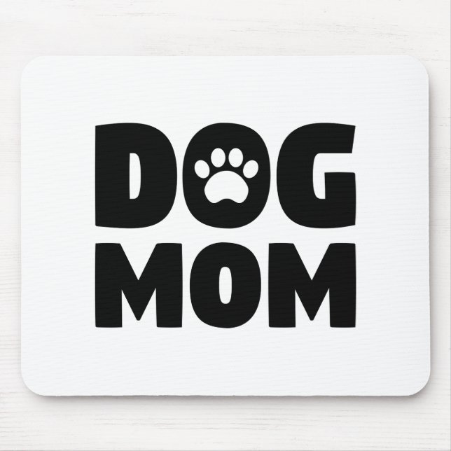 Dog Mum Mouse Mat (Front)
