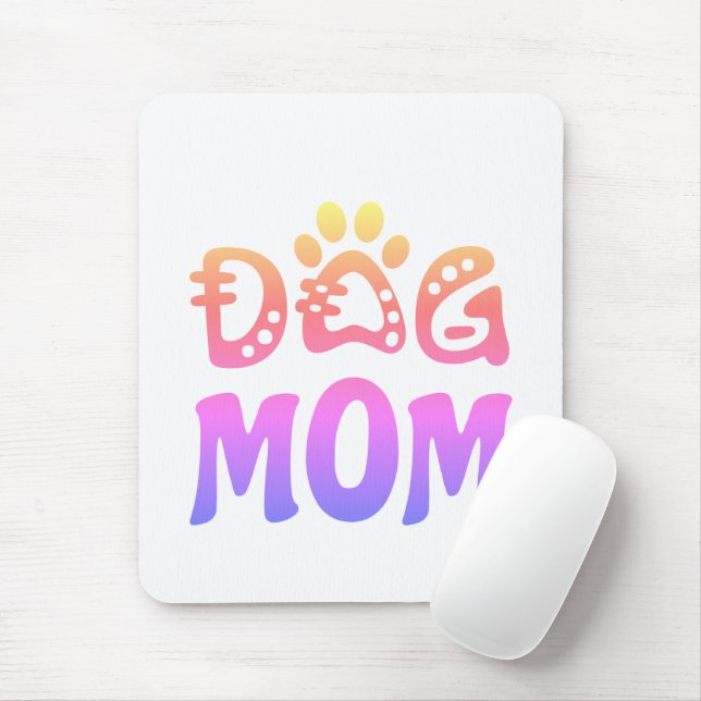 Dog Mum Mouse Mat (With Mouse)