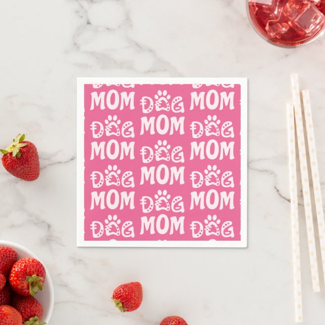 Dog Mum Napkin (Insitu)