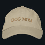 Dog Mum Neutral Embroidered Hat<br><div class="desc">We are always adding new designs daily!</div>