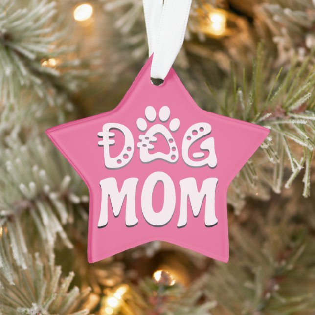 Dog Mum Ornament (Tree)