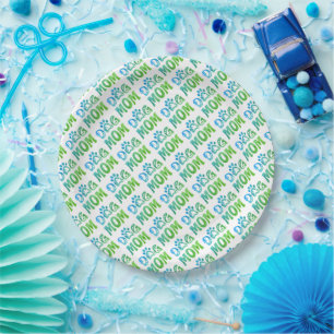 Dog Mum Paper Plate