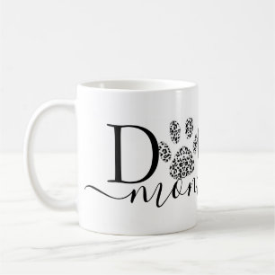Dog Mum pawprint  Coffee Mug