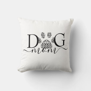 Dog Mum pawprint  Cushion
