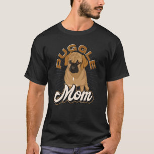 Dog Mum Pet Owner Animal Dog Mothers Day Puggle T-Shirt