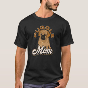 Dog Mum Pet Owner Animal Dog Mothers Day Puggle T-Shirt
