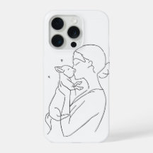 Dog Mum Phone Case Minimalist Pet Lover