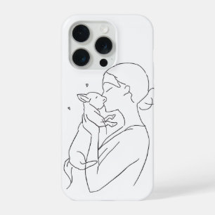 Dog Mum Phone Case Minimalist Pet Lover