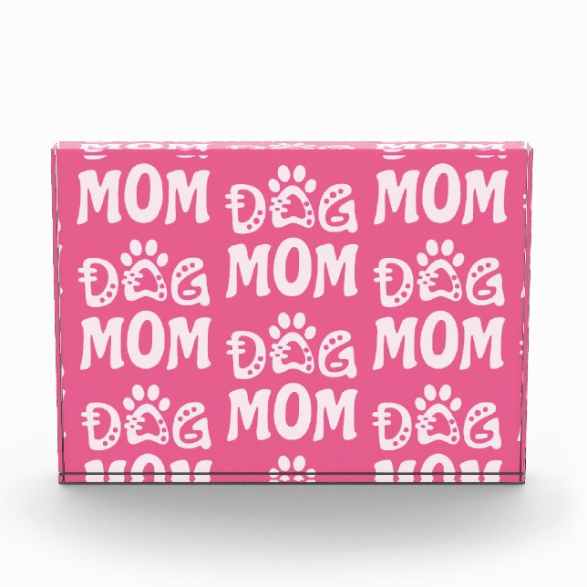 Dog Mum Photo Block (Front)