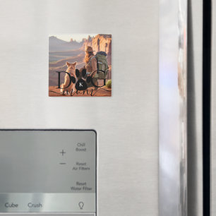 Dog Mum photo memory monogram Magnet