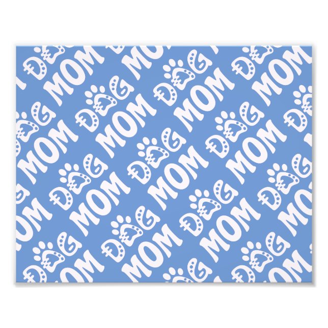Dog Mum Photo Print (Front)