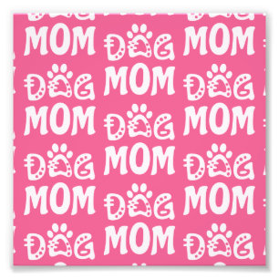 Dog Mum Photo Print