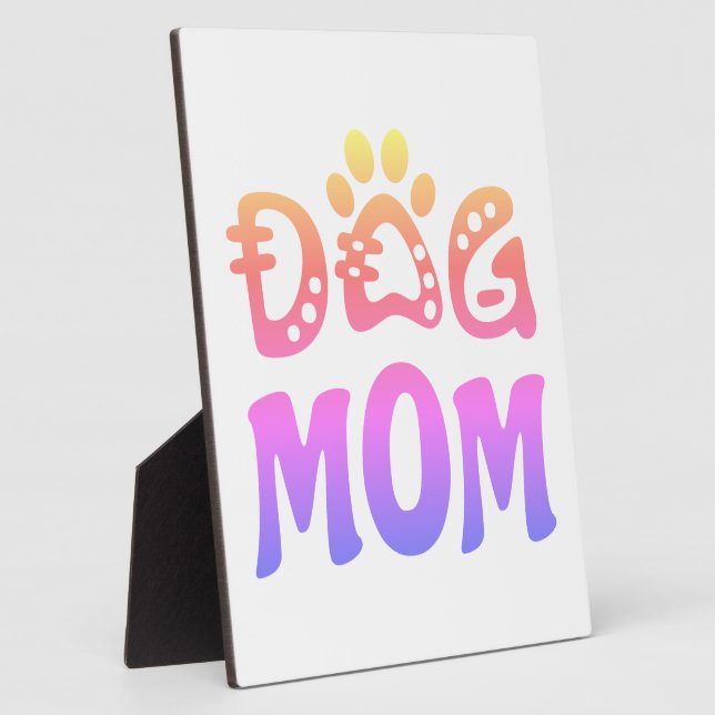 Dog Mum Plaque (Side)