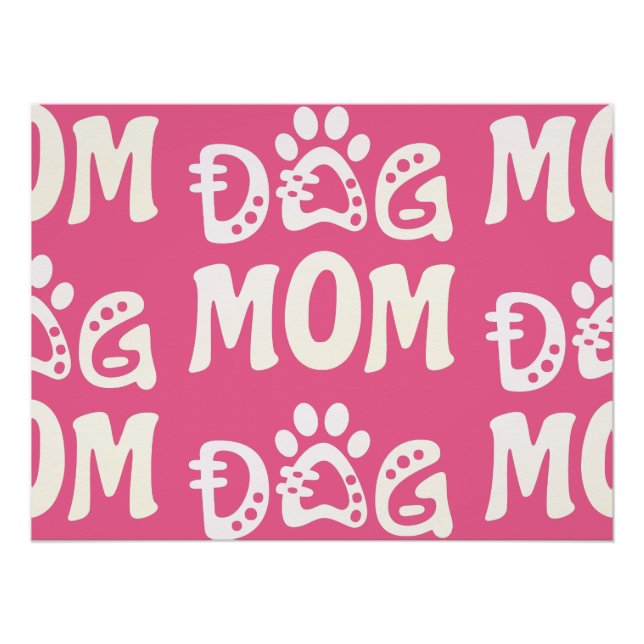 Dog Mum Poster (Front)
