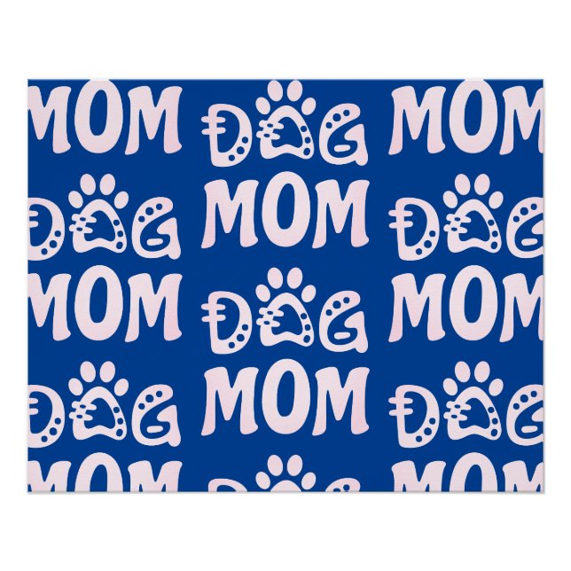 Dog Mum Poster (Front)