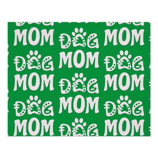 Dog Mum Poster (Front)