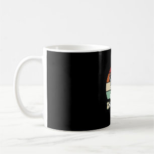 Dog Mum Retro Bulldog Vector Coffee Mug