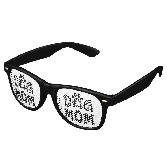 Dog Mum Retro Sunglasses (Angled)