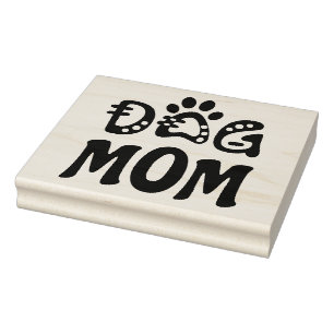 Dog Mum Rubber Stamp