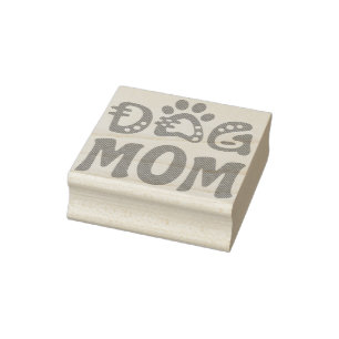 Dog Mum Rubber Stamp