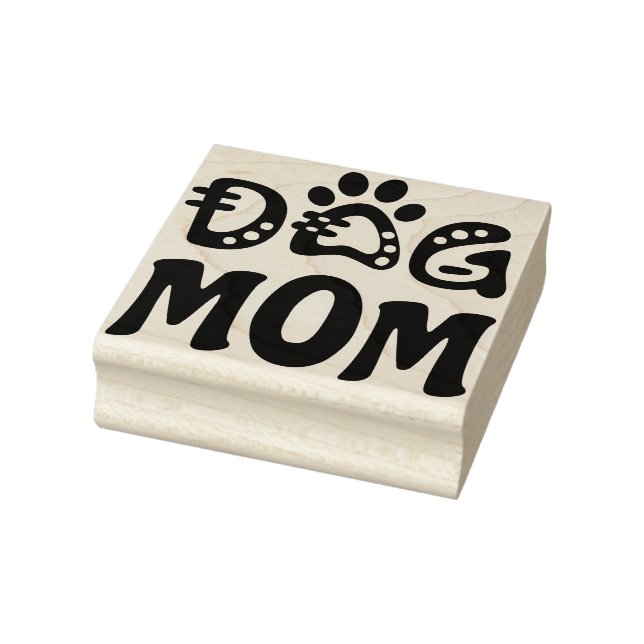 Dog Mum Rubber Stamp (Stamp)