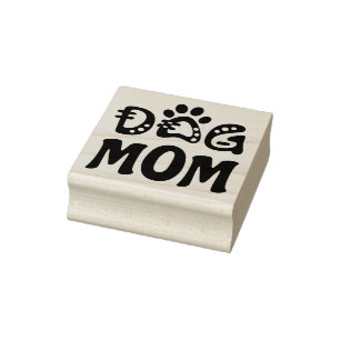 Dog Mum Rubber Stamp