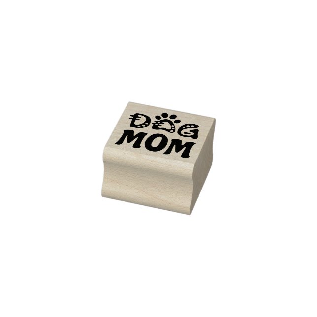 Dog Mum Rubber Stamp (Stamp)