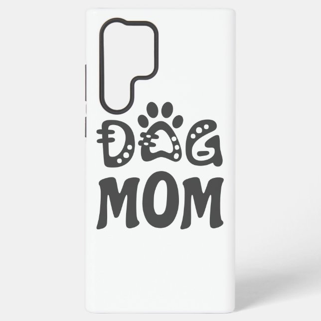 Dog Mum Samsung Galaxy S22 Ultra Case (Back)